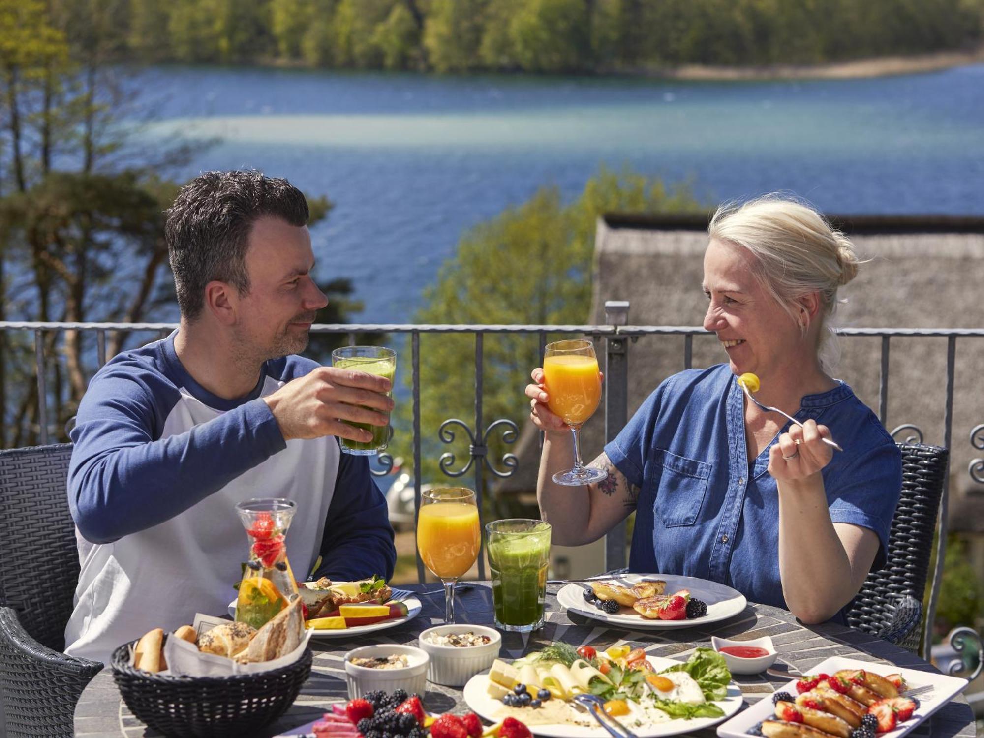 Van Der Valk Naturresort Drewitz Nossentiner Huette المظهر الخارجي الصورة
